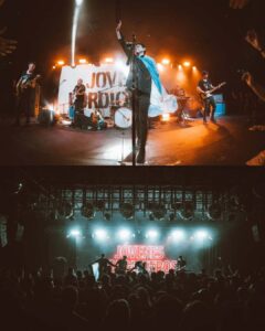 Y así pasaron jovenespordioseros por #LaRioja 🎸 Gracias por compartir con nosotros una noche inolvidable a puro rock! 🤘Gracias viejo_stilo tiojoeof por sumarse en este show (5)